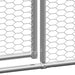 vidaXL || vidaXL Outdoor Chicken Cage 6.6'x13.1'x6.6' Galvanized Steel 3089319