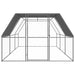 vidaXL || vidaXL Outdoor Chicken Cage 9.8'x19.7'x6.6' Galvanized Steel 3089325