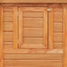 vidaXL || vidaXL Outdoor Chicken Cage Hen House with 1 Egg Cage Wood 170164