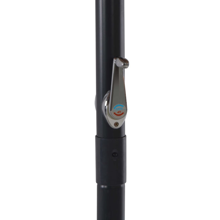 vidaXL || vidaXL Outdoor Umbrella with Portable Base Anthracite 276323