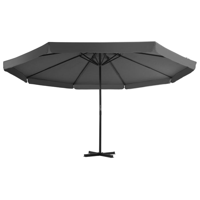 vidaXL || vidaXL Outdoor Umbrella with Portable Base Anthracite 276323