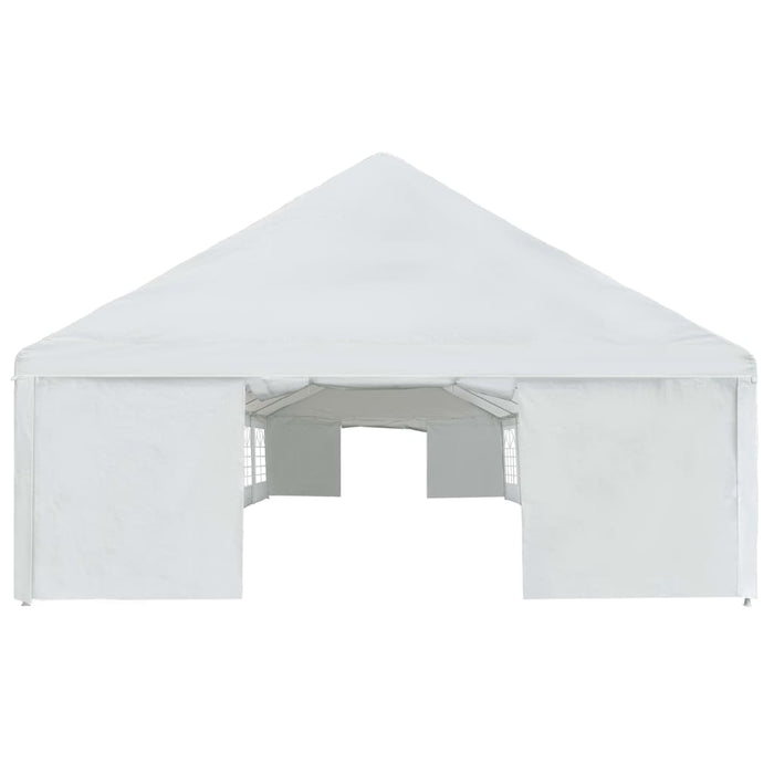 vidaXL || vidaXL Party Tent PE 19.7'x52.5' White