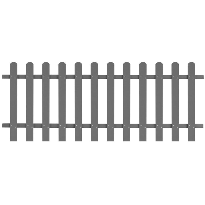 vidaXL || vidaXL Picket Fence WPC 78.7"x31.5" 42819