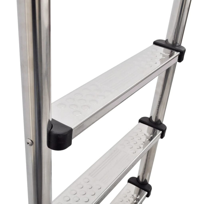 vidaXL || vidaXL Pool Ladder 3 Steps Stainless Steel 304 47.2" 90502