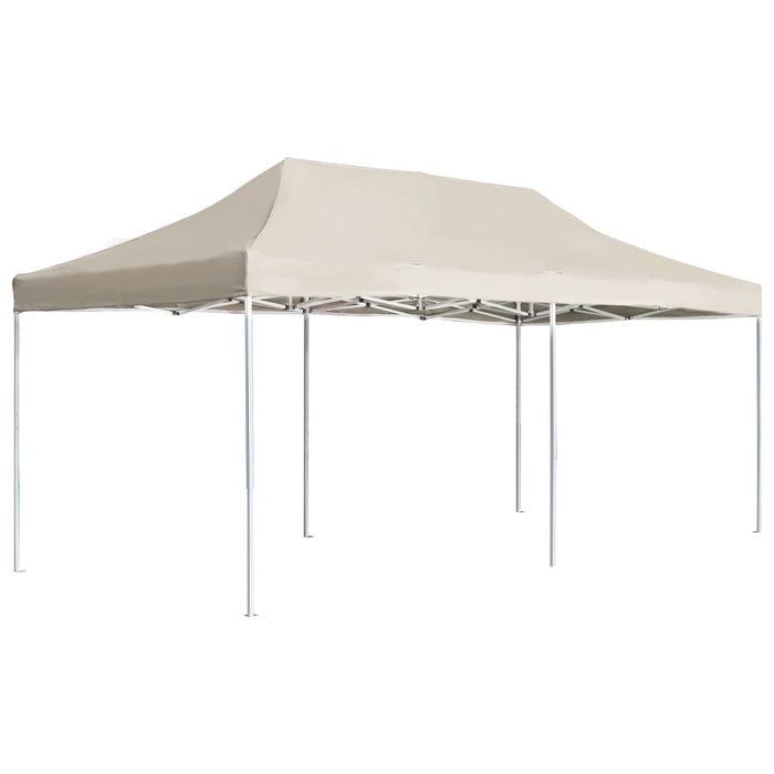 vidaXL || vidaXL Professional Folding Party Tent Aluminium 236.2"x118.1" Cream