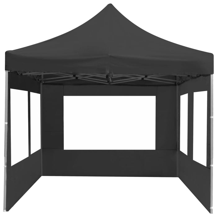 vidaXL || vidaXL Professional Folding Party Tent with Walls Aluminium 236.2"x118.1" Anthracite