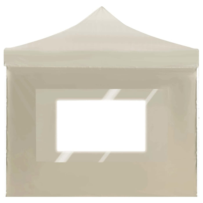 vidaXL || vidaXL Professional Folding Party Tent with Walls Aluminium 236.2"x118.1" Cream