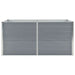 vidaXL || vidaXL Raised Garden Bed 63"x31.5"x30.3" Galvanized Steel Gray