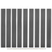 vidaXL || vidaXL Replacement Fence Boards 9 pcs WPC 66.9" Gray 45040