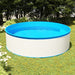 vidaXL || vidaXL Splasher Pool 137.8"x35.4" White