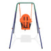 vidaXL || vidaXL Toddler Swing Set with Safety Harness Orange 91360