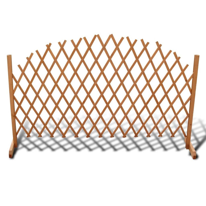 vidaXL || vidaXL Trellis Fence Solid Wood 5' 11" x 3' 3" 41296