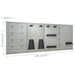 vidaXL || vidaXL Workbench with Four Wall Panels 3053429