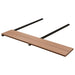 vidaXL || vidaXL WPC Decking Boards with Accessories 172 sq.ft 86.6" Brown 273809