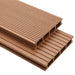 vidaXL || vidaXL WPC Decking Boards with Accessories 215 sq.ft 86.6" Brown 273810