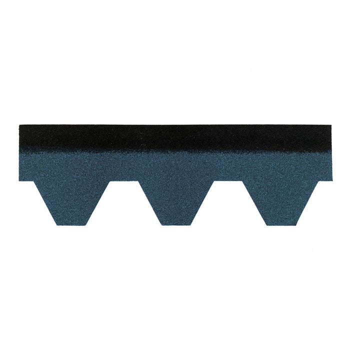Aleko Products || Weather-Resistant Bitumen Roof Shingle Replacement for Barrel Saunas - 71 x 72 x 75 Inches - Blue